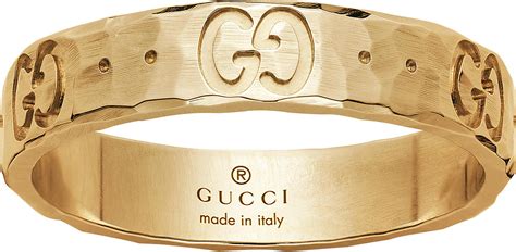 gold hiphop ring size gucci gold ring|gucci icon ring 18k.